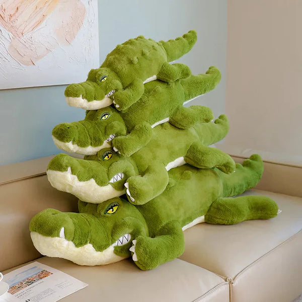 Angry Giant Green Crocodile Plushies
