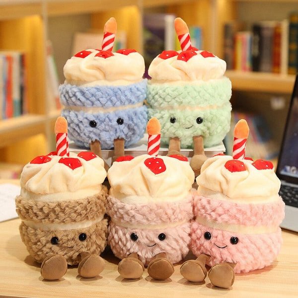 Birthday Celebration Cake Plushie Buddies