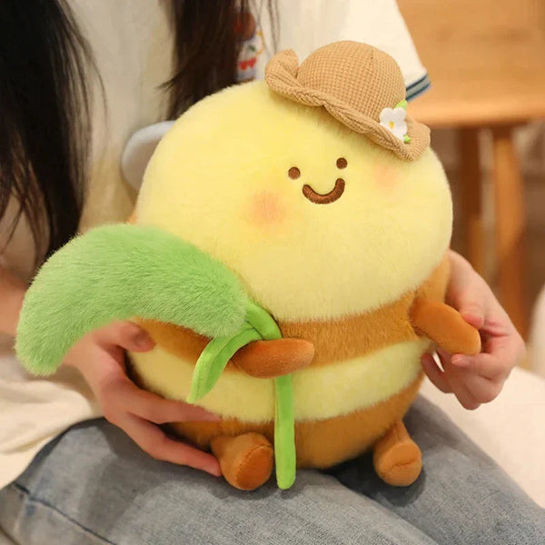 Bramble the Cheerful Bee Plush