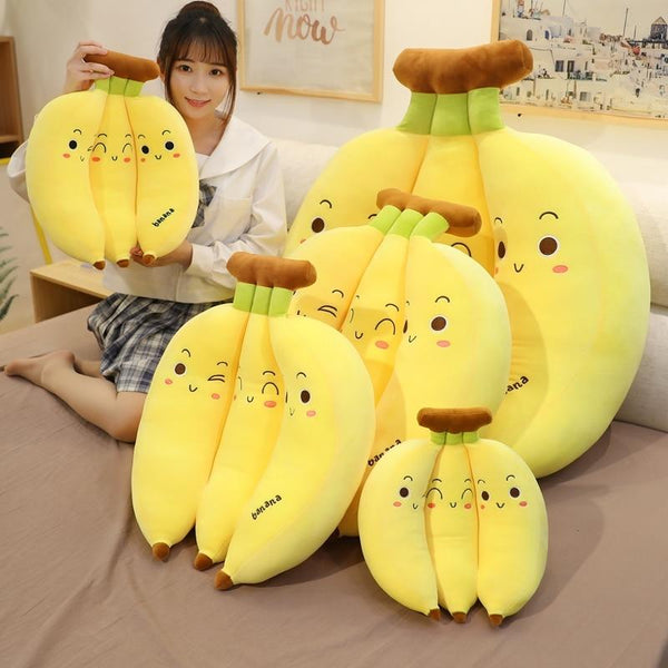 Bunch of Silly Banana Plushies