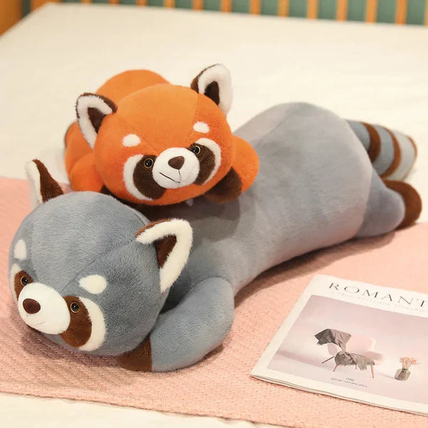 Bushy and Buster the Lying Raccoon Plushies