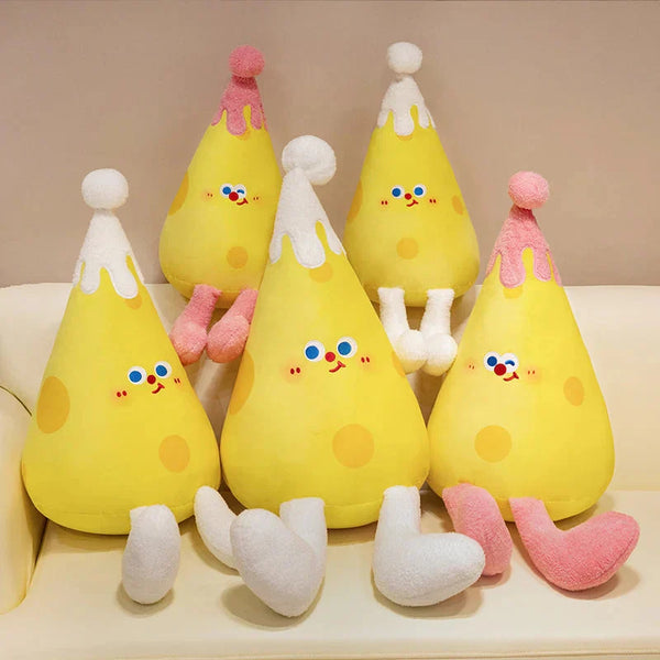 Cheerful Cheese Plushies
