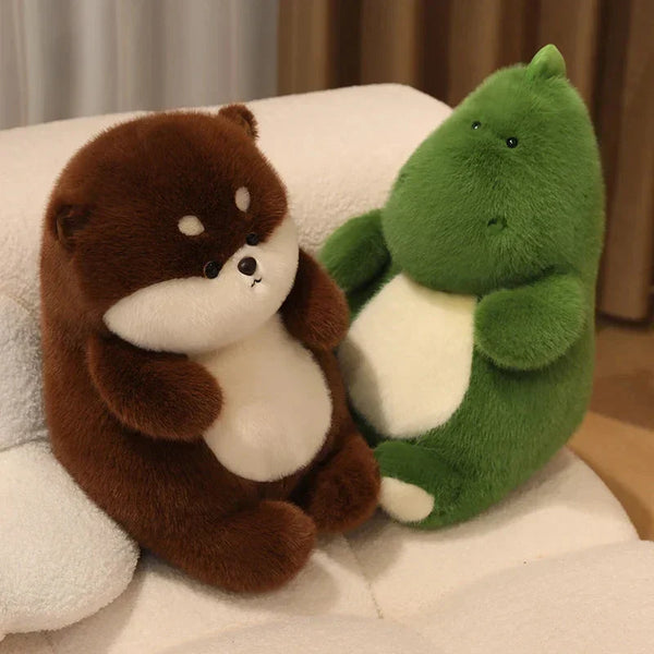 Chonky Fuzzy Animal Plush Friends