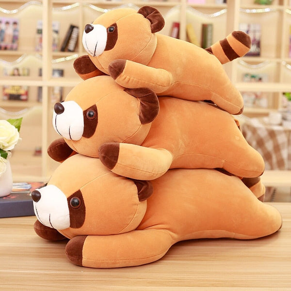 Cooper the Brown Raccoon Plushie