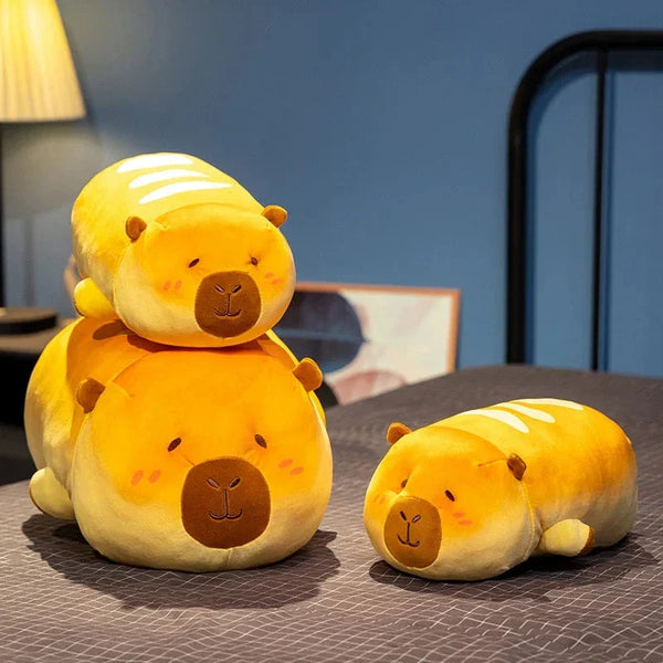 Cuddly Capybara Bread Plush