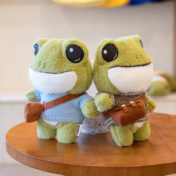 Finley the Mini Frog Plushie Collection