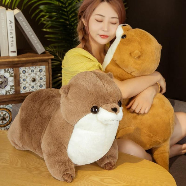 Fluffy Chubby Otter Plushies