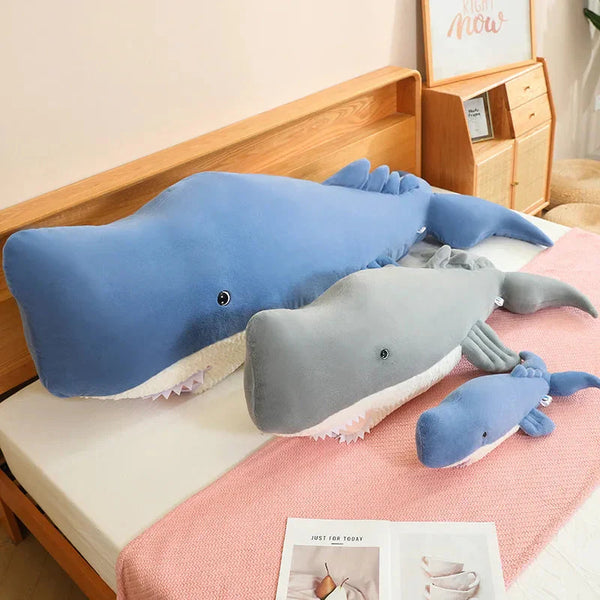 Giant Blue Gray Whale Plushies