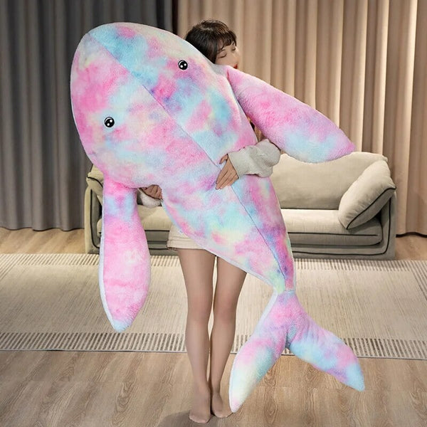 Giant Galaxy Fluffy Whale Plushie