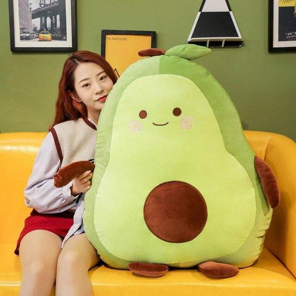 Happy Green Avocado Plushie