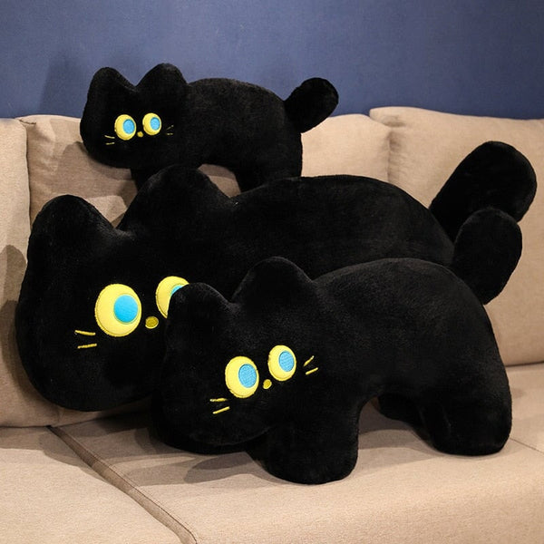 JoJo the Black Cat Plush Pillow