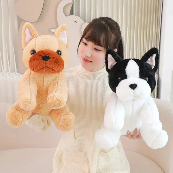 Kawaii Biege White French Bulldog Plushies