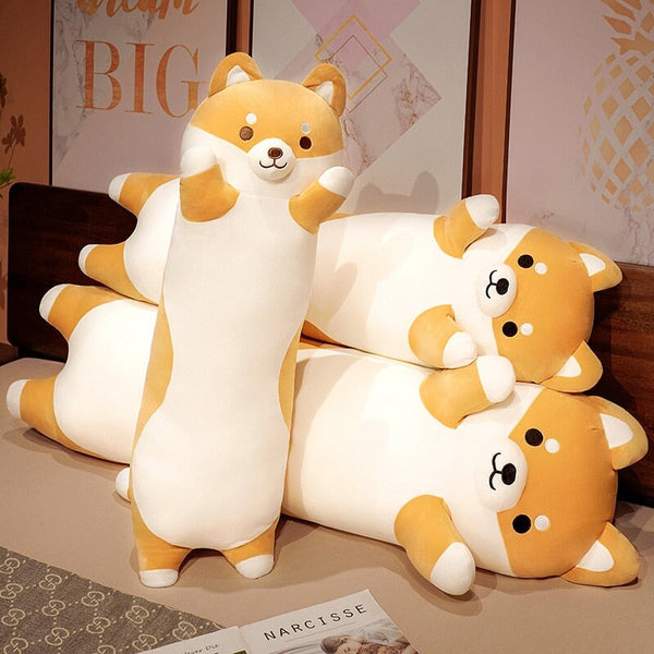 Long Snuggle Shiba Buddy Plushies