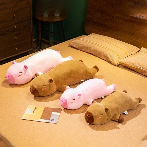 Long Snuggly Capybara Plushies