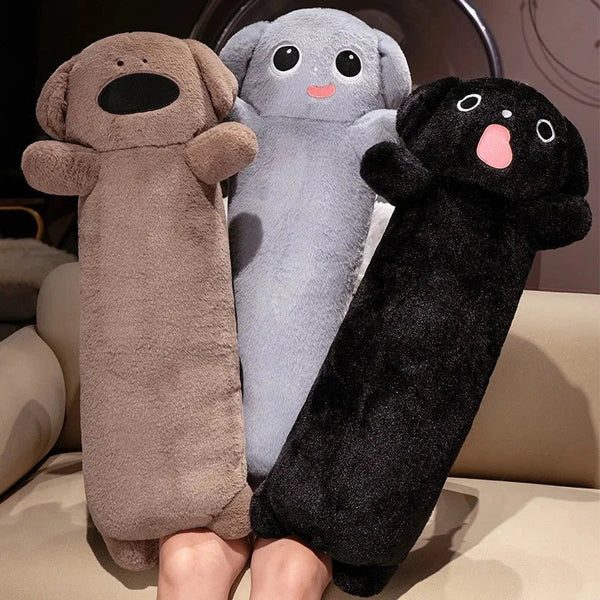 Long Snuggly Fluffy Dog Plushies Collection
