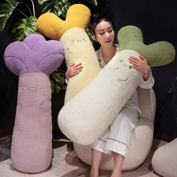 Long Snuggly Giant Vegetable Plushies