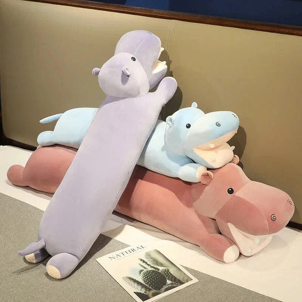 Long Snuggly Hippo Plushies