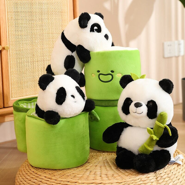 Panda & Bamboo Buddy Plushies