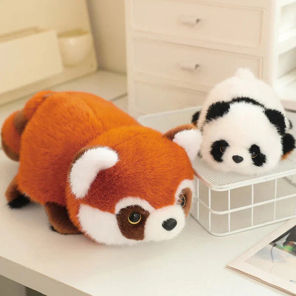 Reversible Red Panda to Panda Plush