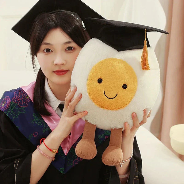 Soft Graduate Egg Plush