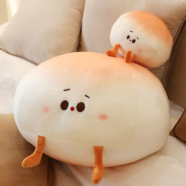 Steamed Round Stuffed Bao Bun Plushie