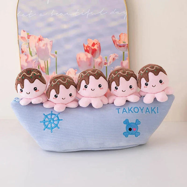 Tasty Takoyaki Balls Candy Bag Plushies