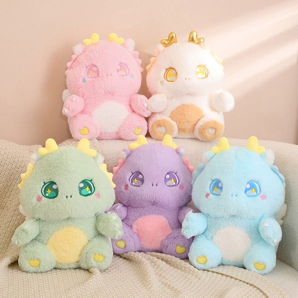 The Fluffy Baby Dragon Plush Family