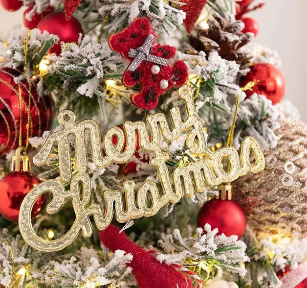 Mini Tabletop Christmas Tree with LED Lights – 45CM Festive Decor for Home, Office & Parties