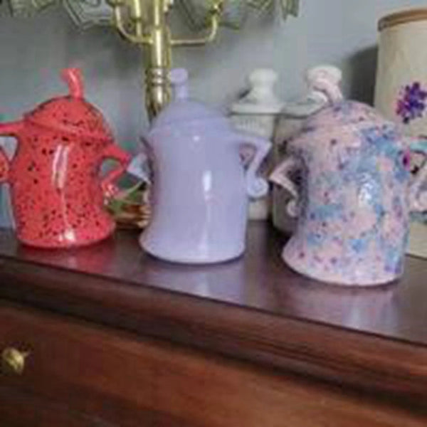 Quirky Akimbo Style Attitude Jar  – Hipster-Inspired Resin Canister for Candy, Kitchen Storage, or Whimsical Christmas Décor