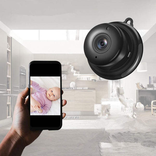 Mini WIFI Camera With Smartphone App and Night Vision Wireless Security Cameras