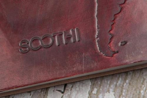 World Map Oversized Large Handmade Leather Journal