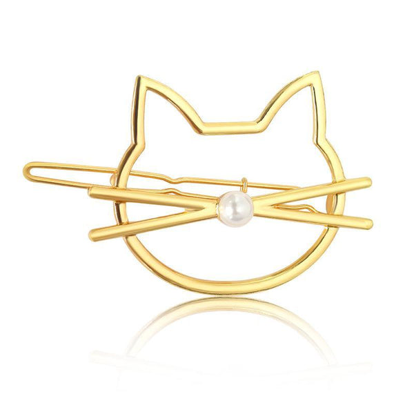 Cute Kitty Hair Clips