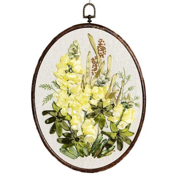 FLORAL EMBROIDERY KIT