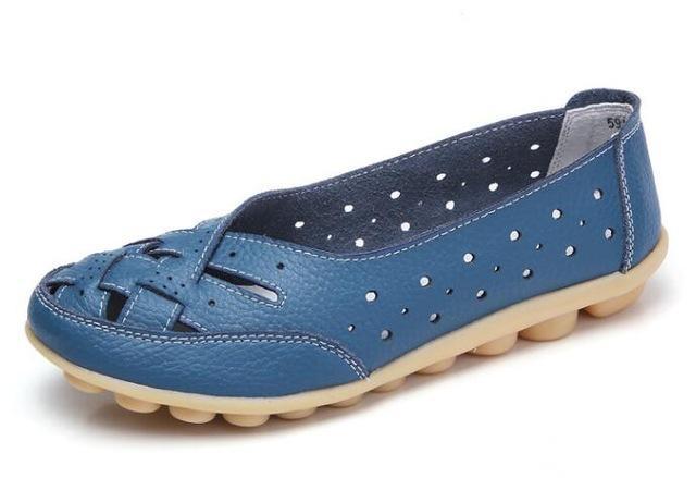 new women shoes plus size 44 women flats genuine leather
