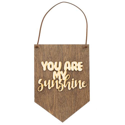 "You Are My Sunshine" Laser Cut Wood Wall Hanging