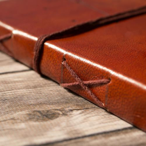 Virgo Zodiac Handmade Leather Journal