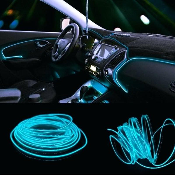 Car Interior Lighting LED Strip Flexible Neon Light