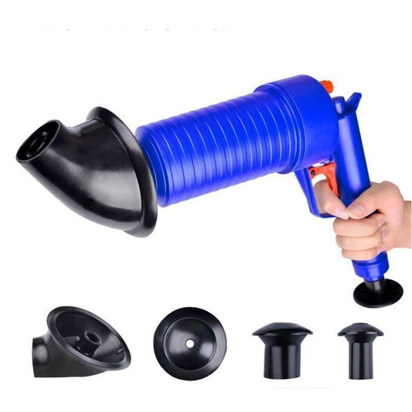 Air Blow Gun: Easy Unclogs Sinks and Toilets With A Trigger