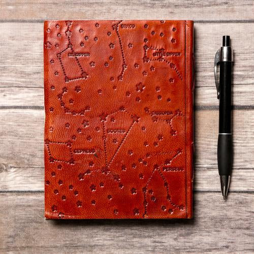 Sagittarius Zodiac Handmade Leather Journal