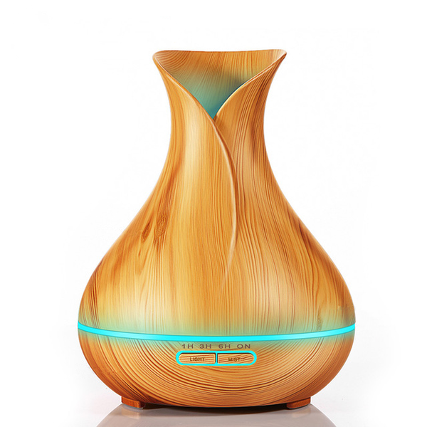 Wood Grain Essential Oil Diffuser (400ml)