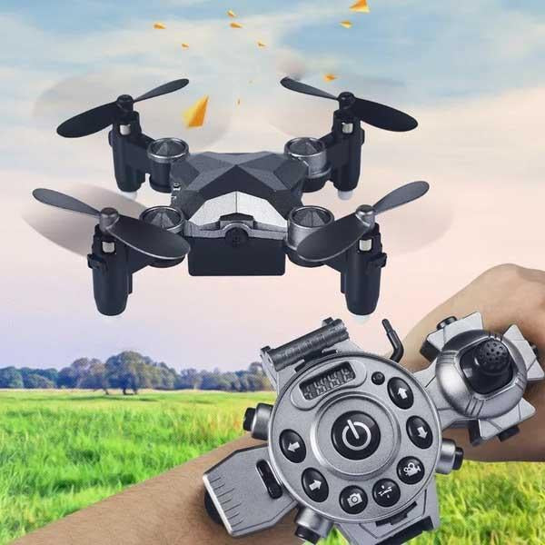 Mini Watch UAV HD Aerial Shot Folding Remote Control