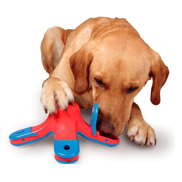 Dog Puppy Food Treat Dispensing Boredom Interactive Game Puzzle Toy
