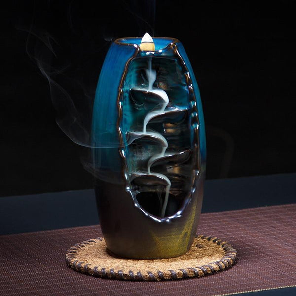 Waterfall Backflow Zen Incense Burner