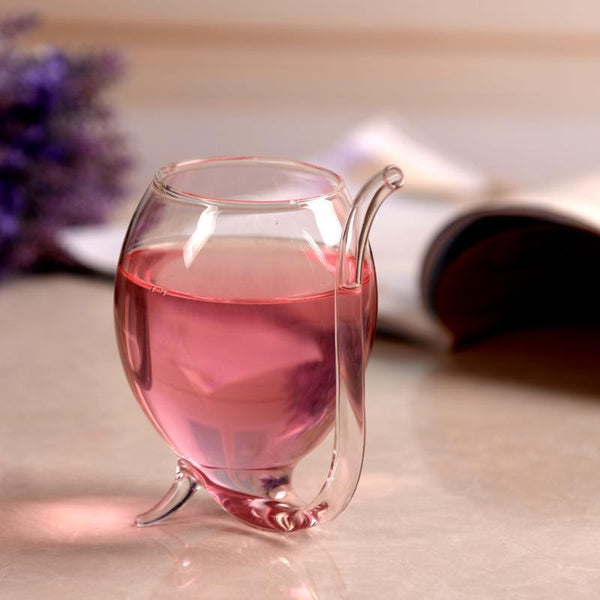 Vine: Wine Glass with Straw