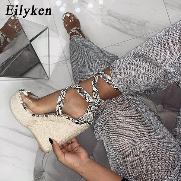 Women Platform Sandals Gladiator Fashion High heels