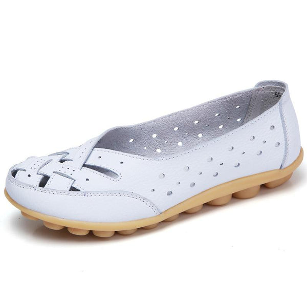 Women  Comfort Genuine Leather Flat Shoes