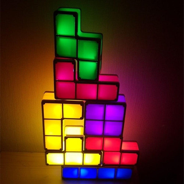 Tetris Lamp