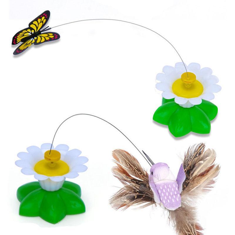 Electric Rotating Colorful Cats' Toy