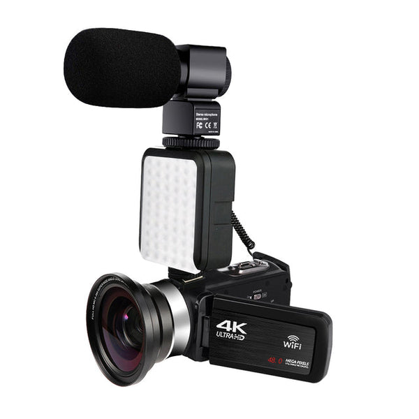 4K WiFi 48MP Digital Video Camera