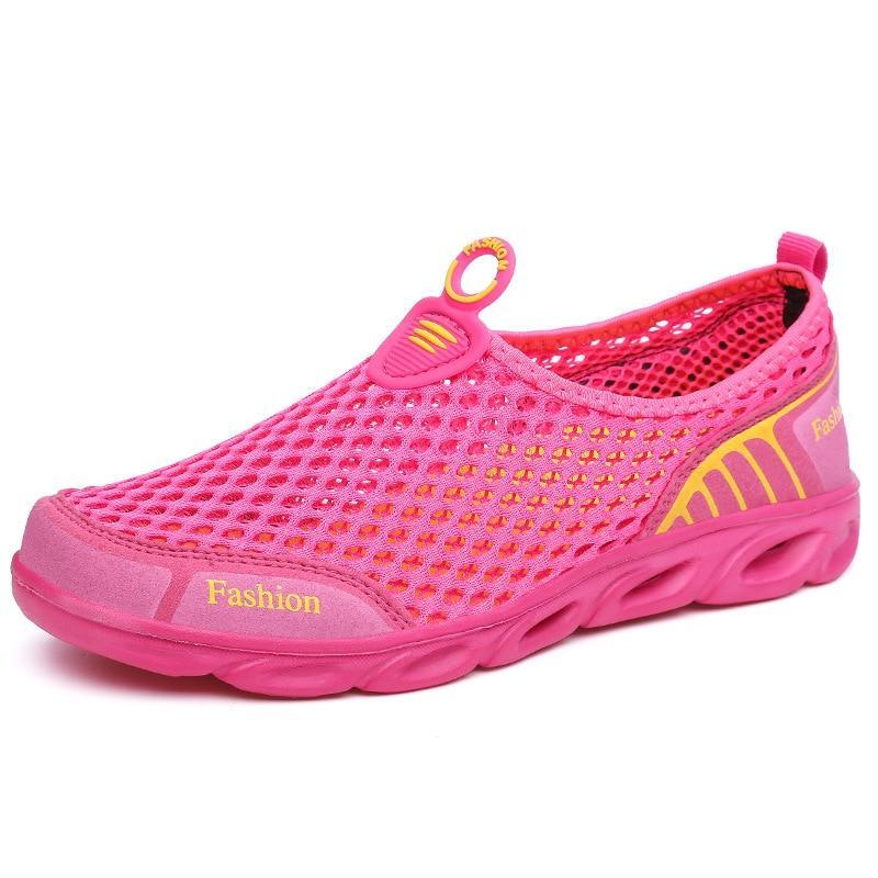 Women Loafers Breathable Fashion Mesh Shoes